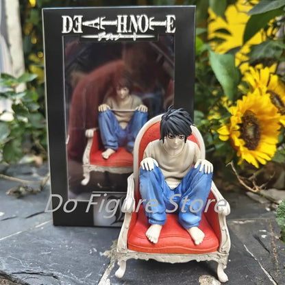 Deathnote Anime Figur - L  13 cm PVC | Figurama