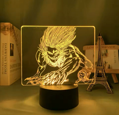 Attack On Titan Deko – Anime Nachtlampe Licht Desktop Dekoration | Figurama