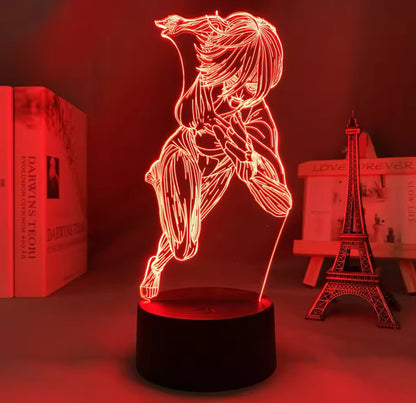 Attack On Titan Deko – Anime Nachtlampe Licht Desktop Dekoration | Figurama