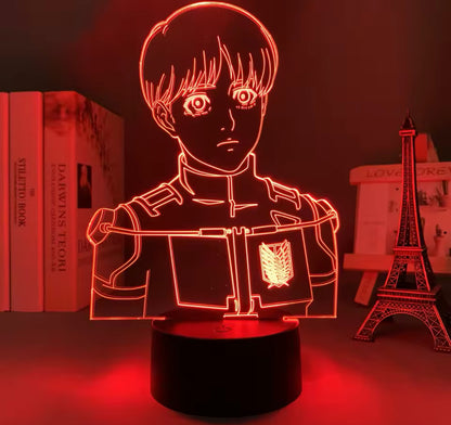 Attack On Titan Deko – Anime Nachtlampe Licht Desktop Dekoration | Figurama